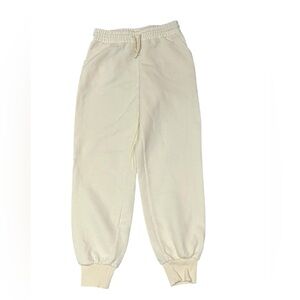 Mango Cream Jogger Pants